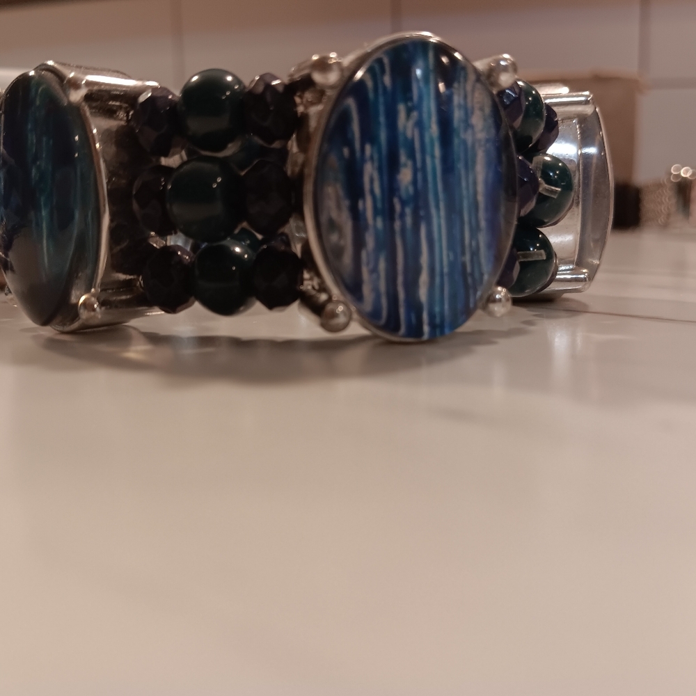 Chicos Stretch Cuff Bracelet